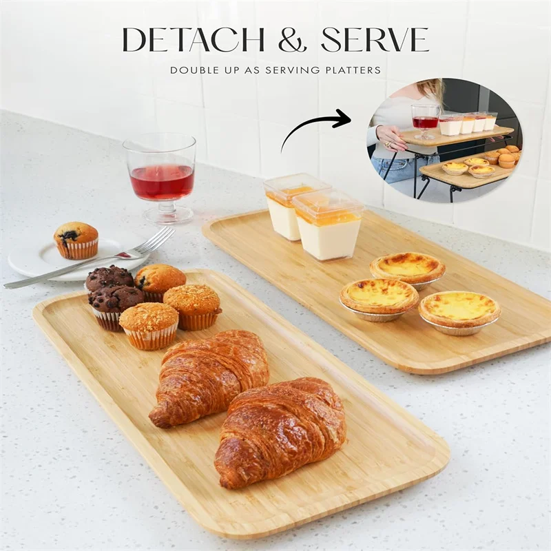 3 Tiered Tray Stand Party Serving Platters and Trays Three Tiered Tray Stand Serving Dishes for Parties