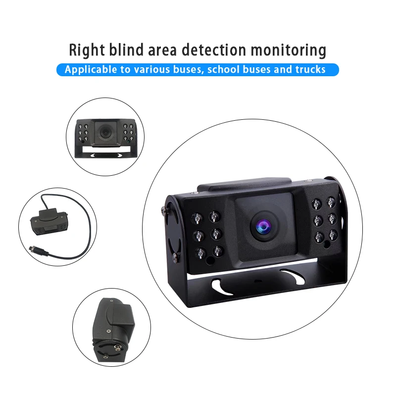 G840s 12 Mirror Dash Cam Backup Camera Mini 4pin To Bnc Rca Power Camera For Automobile