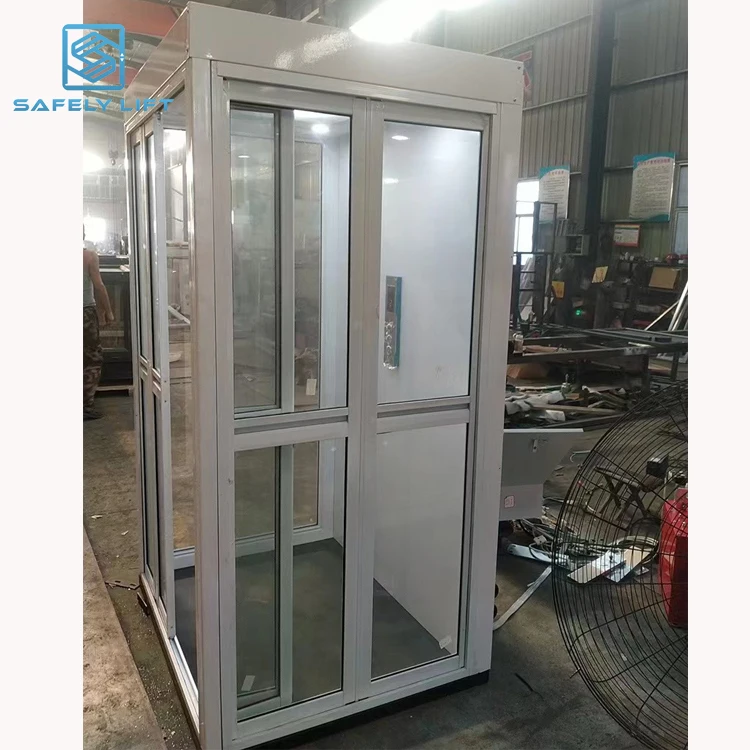 SAFELY LIFT Indoor Outdoor Residential Hydraulic Compact High Rise Elevator Lift Glass Home Elevator