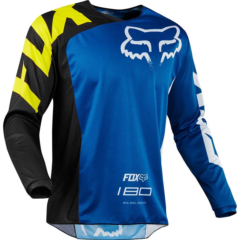 Motocross Jersey Custom Made Blank Downhill Cycling Jerseys Long Sleeve Team Mountain Bike Motorcycle MTB Shirt Cycling Jersey