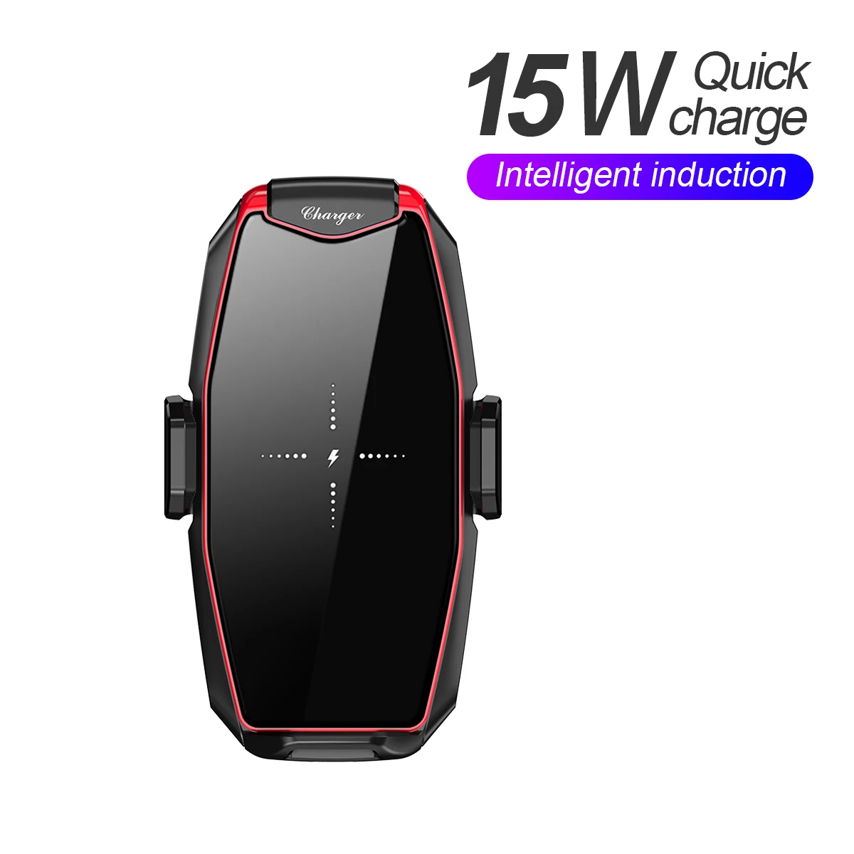 Горячая Распродажа V11 смарт-датчик с автоматическим зажимом 15 Вт для samsung беспроводное зарядное устройство