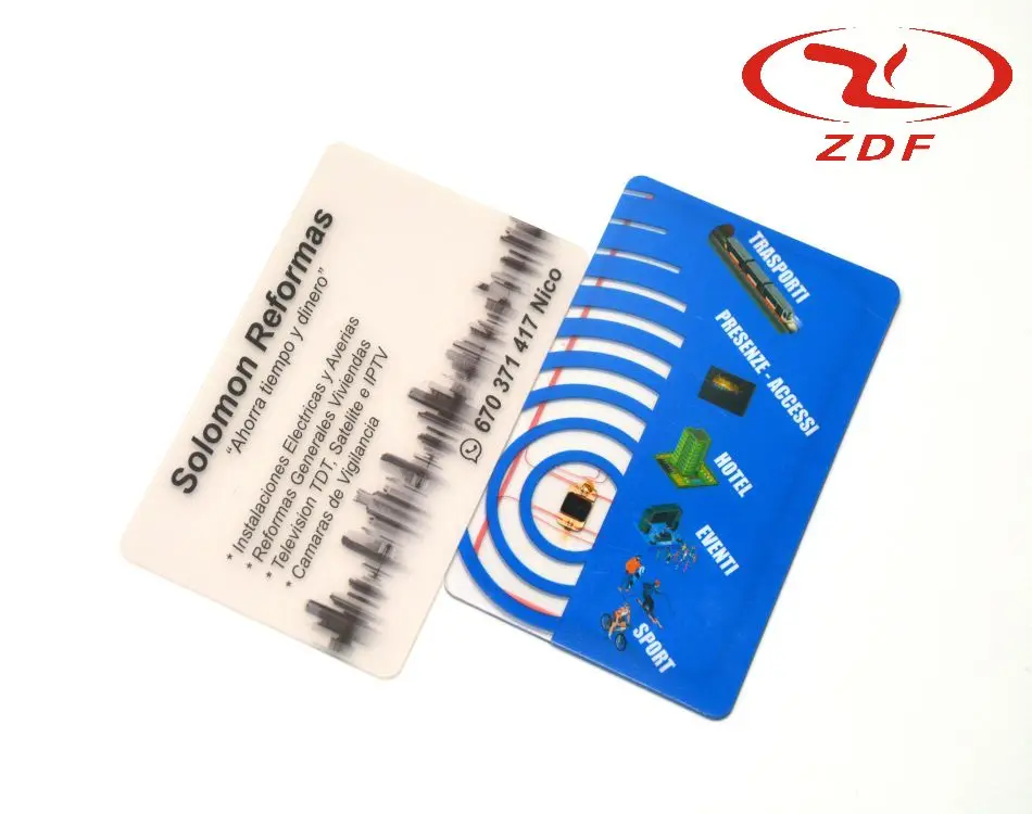 High Quality Clear PVC Business Card Mixed Style Designs Customized Offset Printing and Moulding Processing Competitive Price