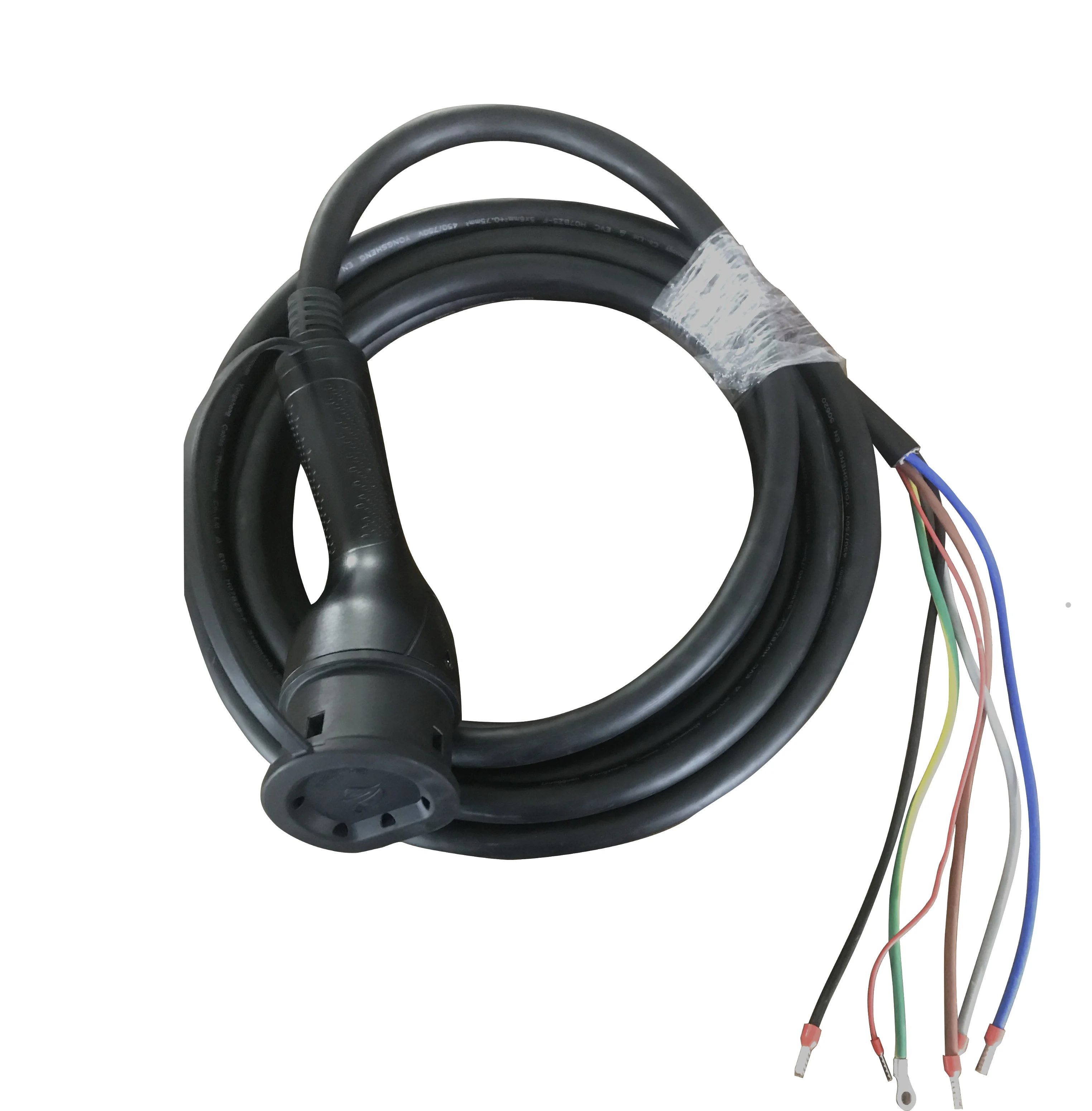 YONGSHENG CE TUV Certificated Type2 Plug EV Cable 32A EV Charging Cable