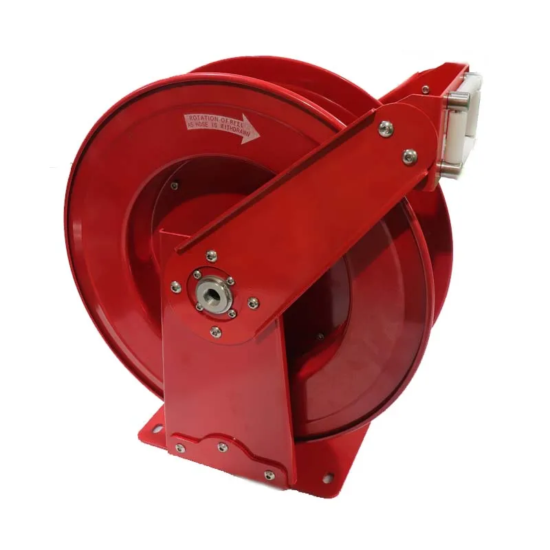 Heavy duty oil grease and hydraulic hose reel fuel lpg hose reel for tailer tank truck
