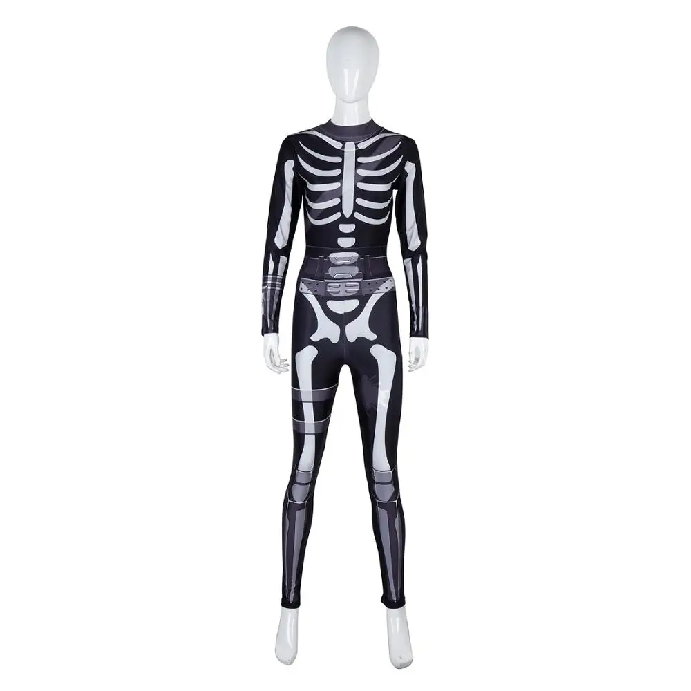 
Sexy Women Cosplay Jumpsuits Print Costumes Tight Bodysuit N37-14 