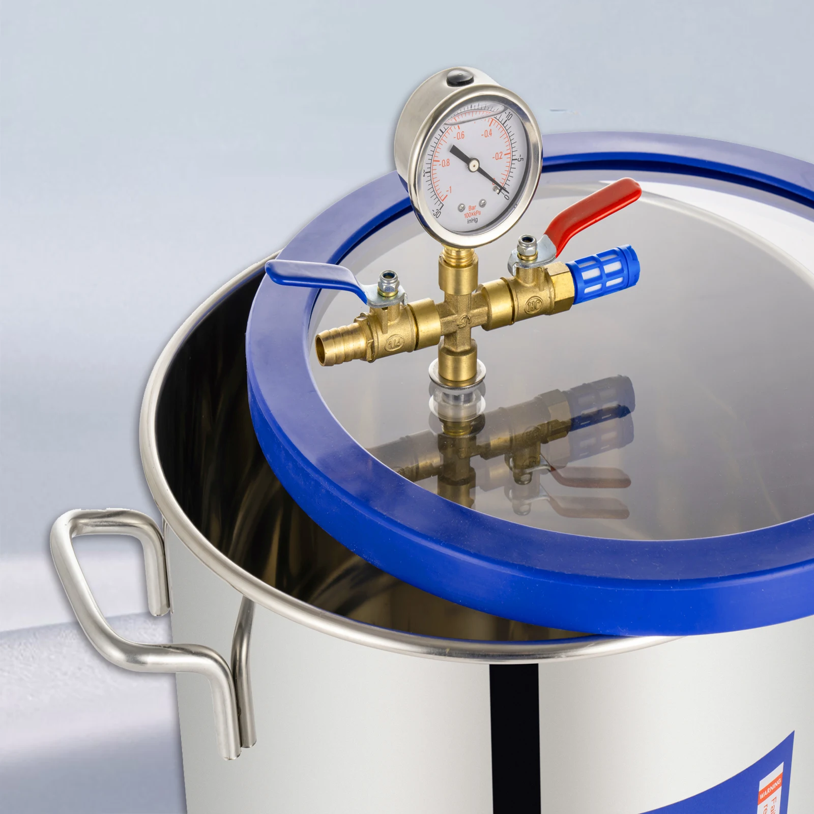 5-галлонная бутылка с 18.9L нержавеющая сталь вакуумной дегазации камере смолы литейная силиконы эпоксидные и дерева стабилизации