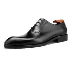 2021 China Shoe Factory Footwear Men Formal Shoes Handmade Oxford Leather Men Dress Shoes for Man