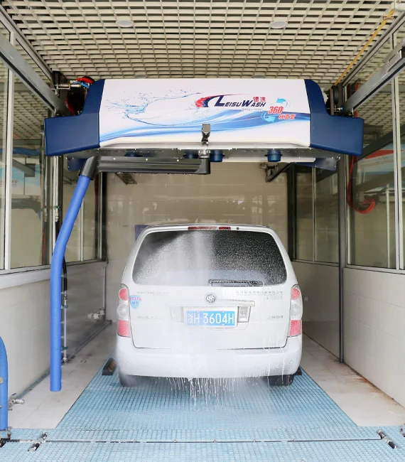 Fast automatic touchless leisuwash 360 car wash equipment for sale with good price for Kazakhstan