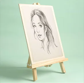 Деревянные настольные мольберты для дома, оптовая продажа, индивидуальный подарок для детей, деревянная поверхность для взрослых, школьная и офисная живопись, эскизные мольберты