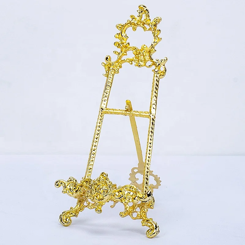 gold silver decoration christmas wedding party place card holder photo frame cake stand for Wedding name board cookie display