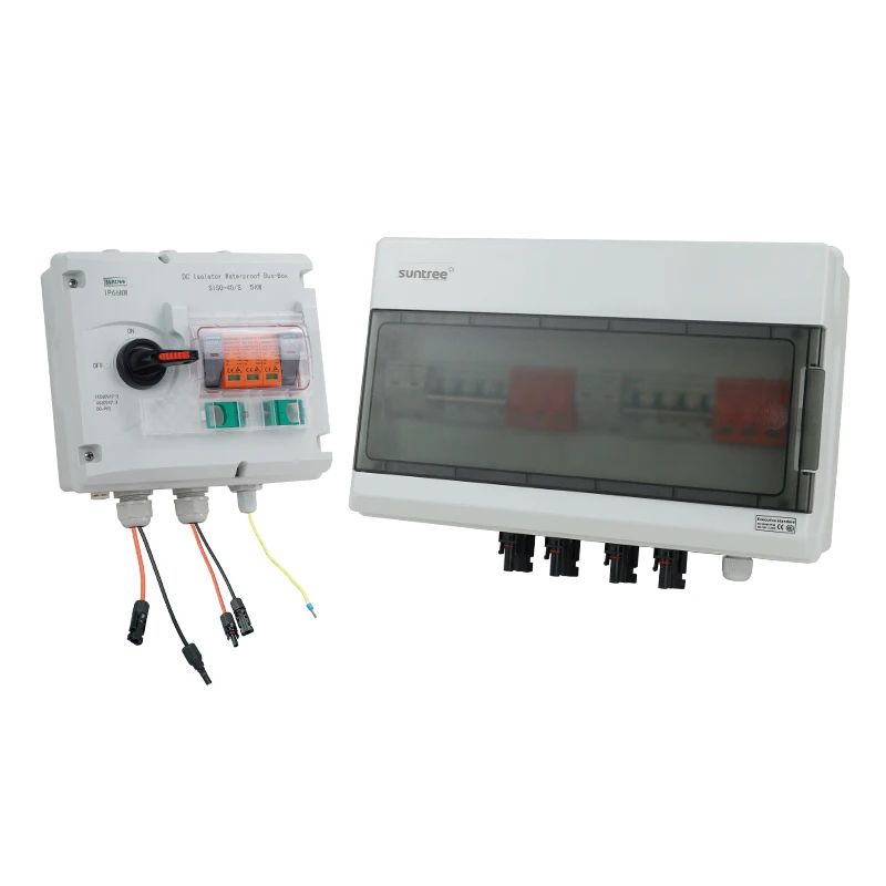 Водонепроницаемый IP66 pv комбайнер коробка солнечной панели 2 струны dc 1200V 1000V