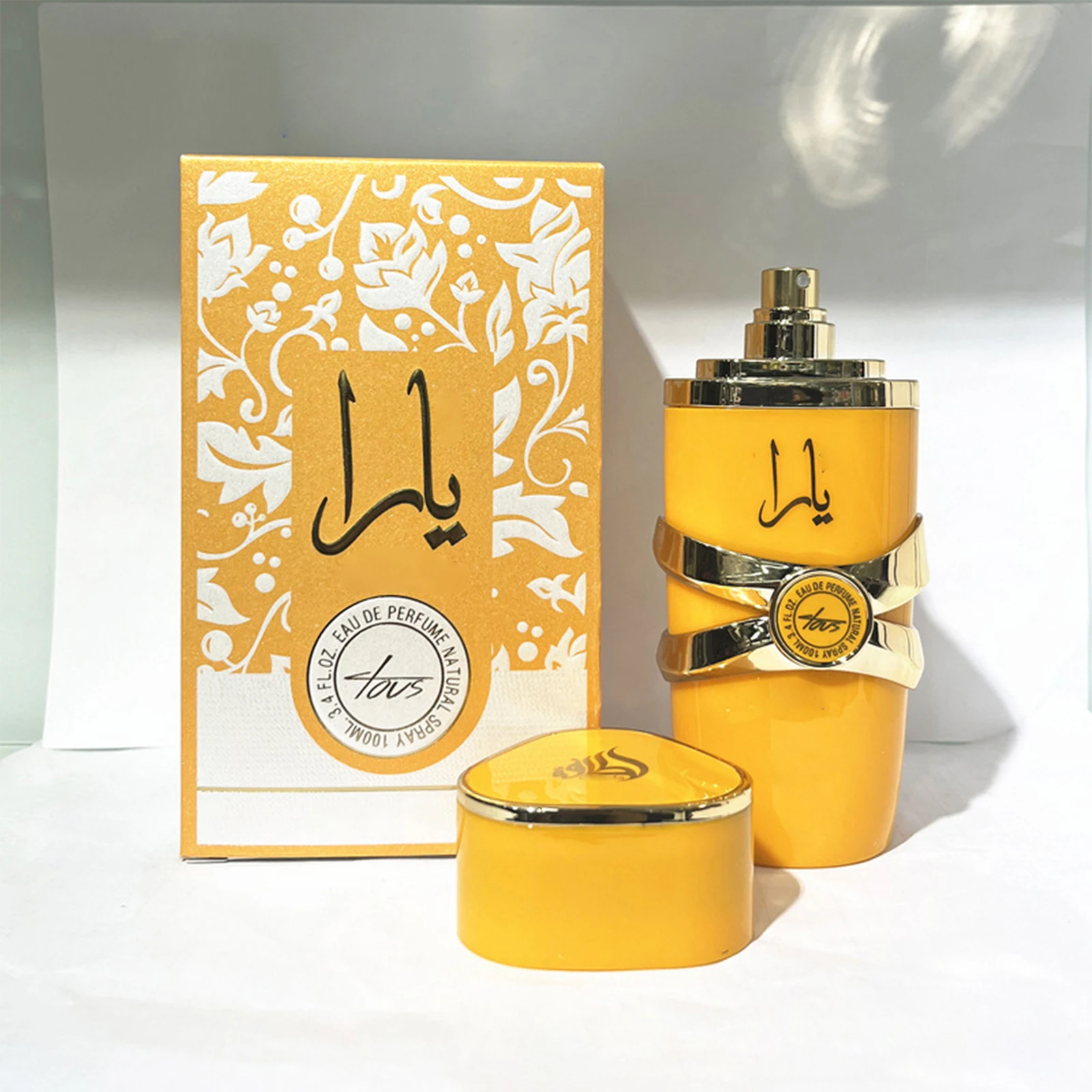 Hot SellingDubai Arabic Perfume Water Wholesale Pink 100ml Original High Quality Long Lasting Women Yara Perfume