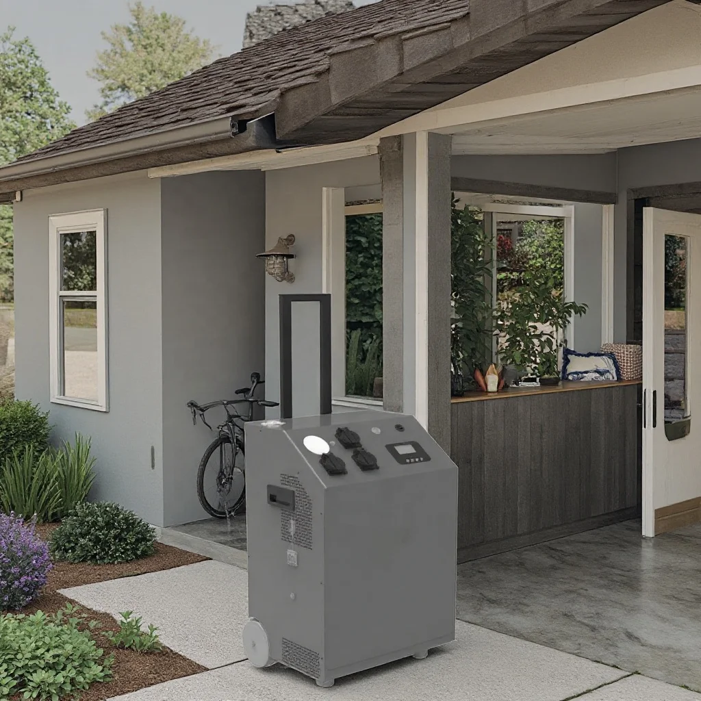 New Design 5KW 5KWh Portable Power Station All-in-one REPT a Cell 6000 Cycle AC/Solar Charge Home&Camping Backup Power Supply CE