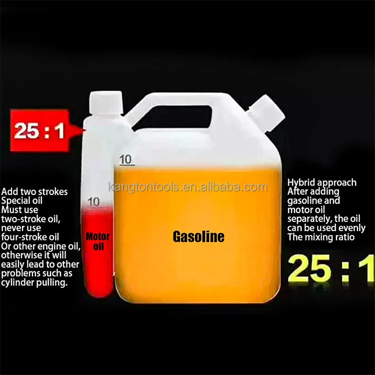 Kangton 2 Stroke Backpack Petrol Leaf Blower Gasoline Snow Blower 43cc Vacuum Leaf Cleaner Blower