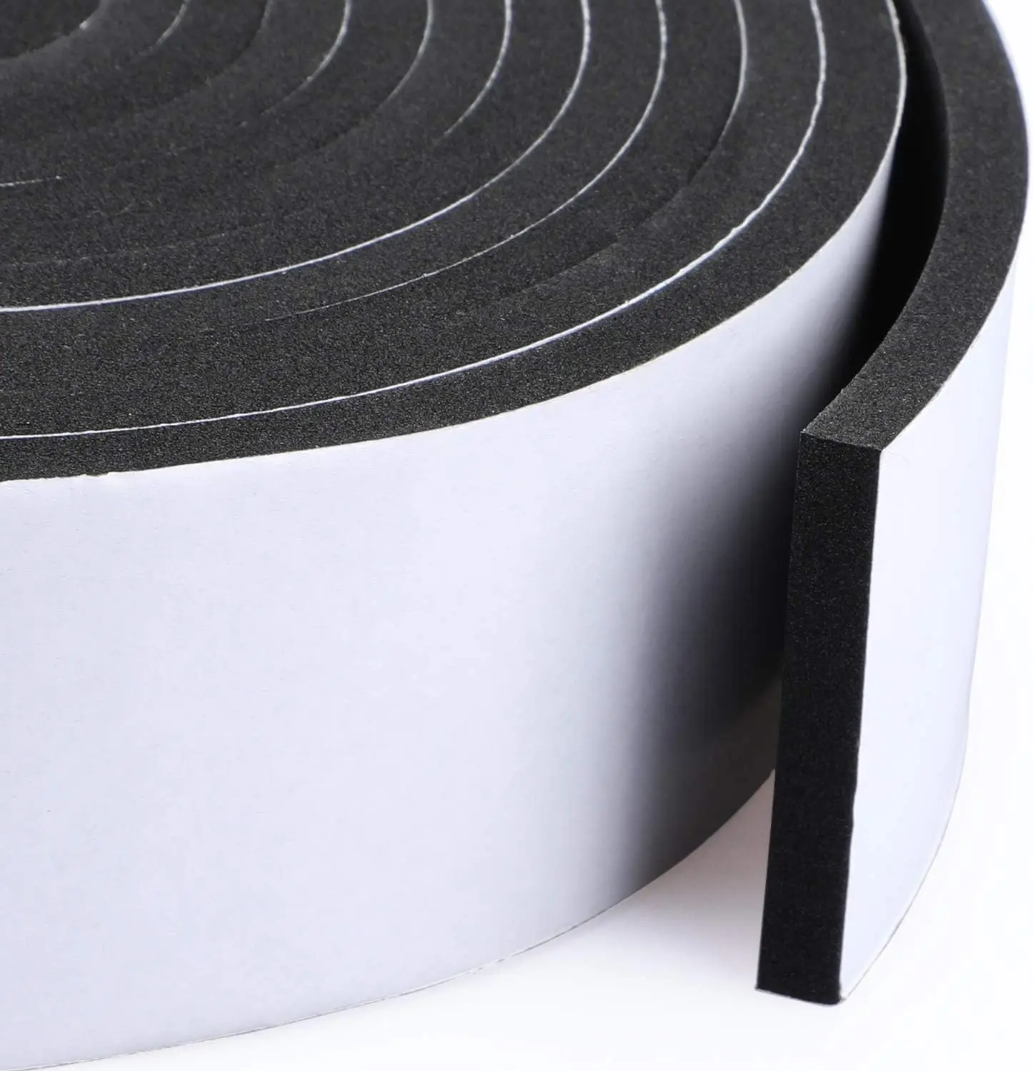 Bailida EVA Foam Insulation Tape, Weather Stripping Door Seal Strip for Doors and Windows,Sliding Sound Proof double  sided tape