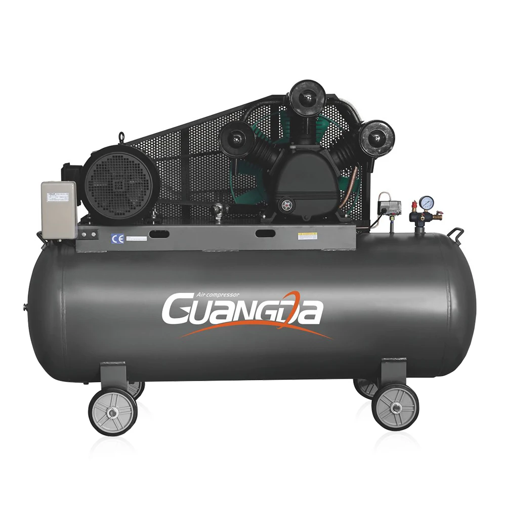 15 hp 11kw 8 бар промышленный гигантский высокого давления ремень привода воздушный компрессор