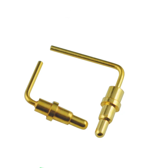Right Angle Custom Spring Loaded Pogo Pin Connector