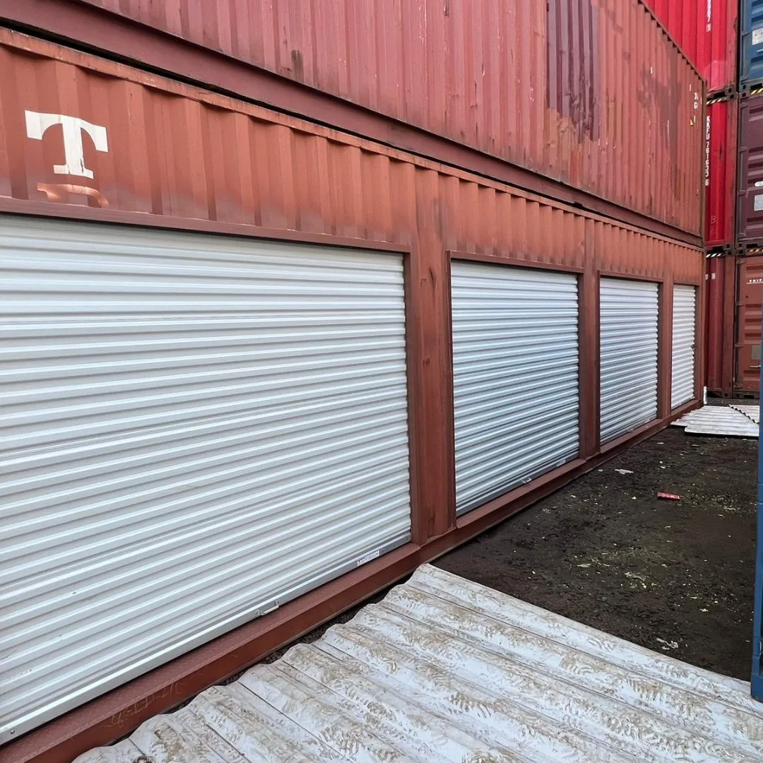 Modern Australia-Style Steel Manual Roll-Up Doors Finished Aluminum Shutter for Interior Exterior Garage with Motor Accessories