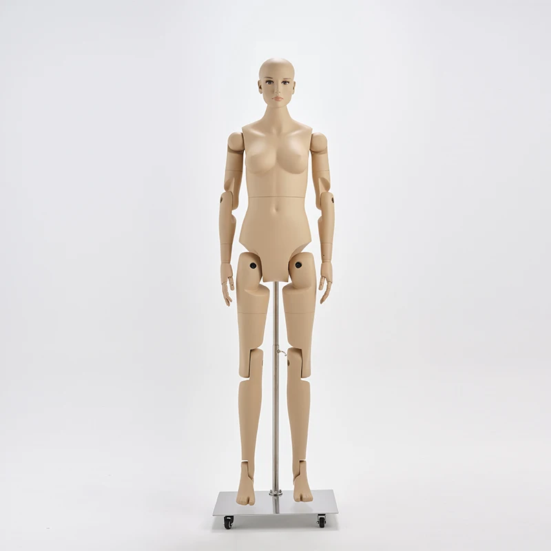 FBH New Updated Articulated Realistic Adjustable Male Female Mannequin Doll Flexible Robot Joints Movable Mannenquin
