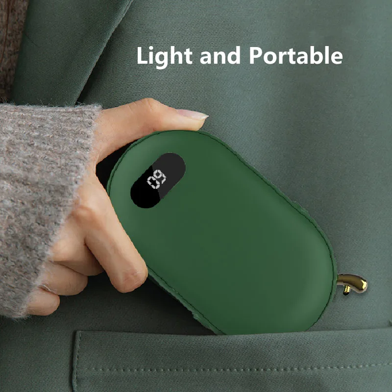 Q3 2600mah portable outdoor 10w 5v 2a mini mobile hand warmer power banks