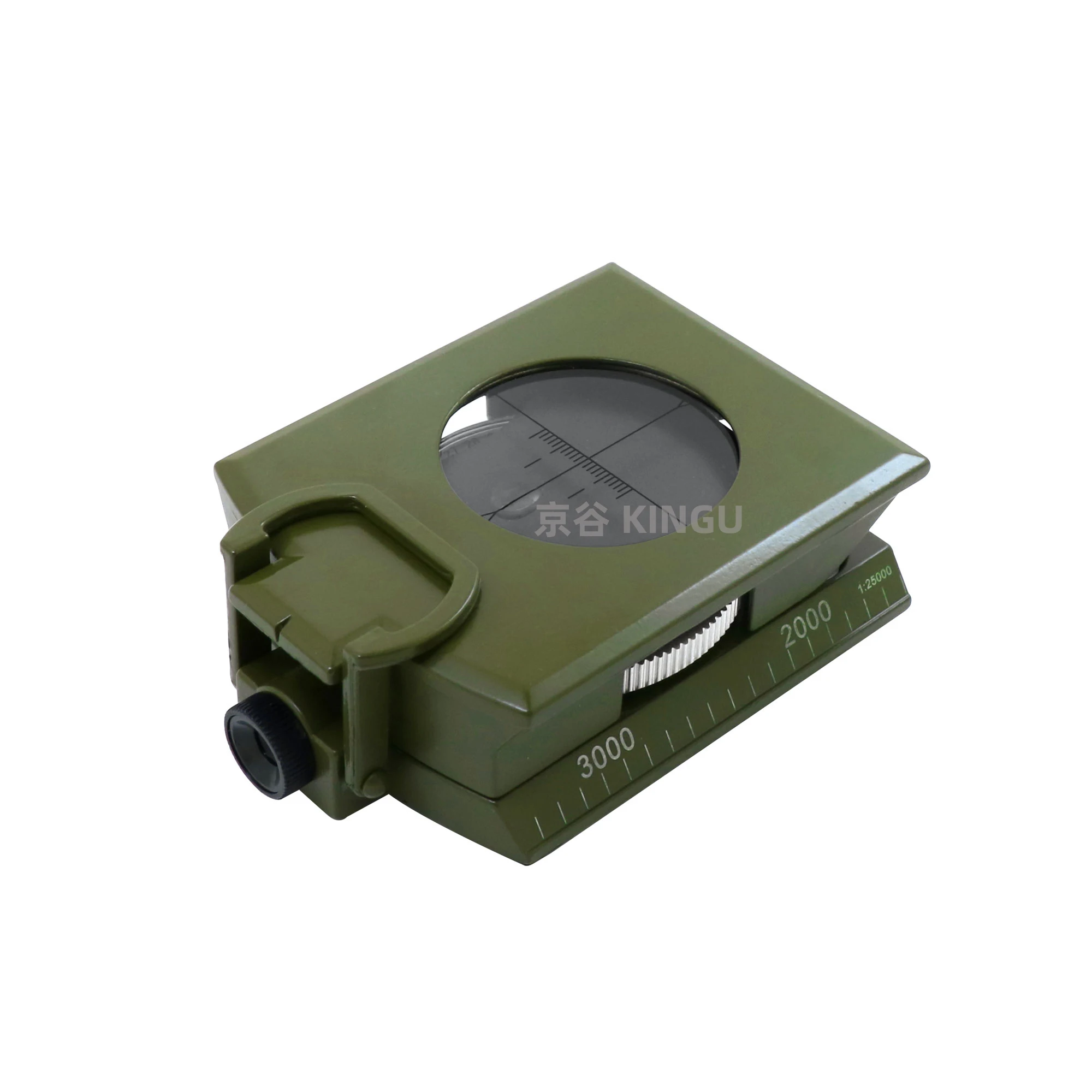 Factory Wholesale K4074 Multifunctional Luminous Belt Slope Meter American Compass Portable Metal Compass Camping Accessories