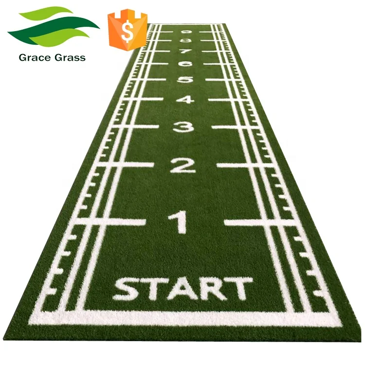 
Synthetic artificial grass for crossfit sled push 