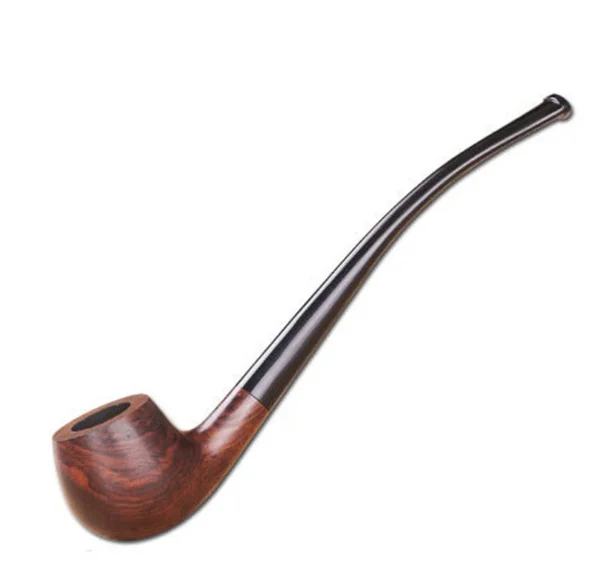 Wooden Rosewood Smoking Pipe Tobacco Tube Pipe Wood With 9mm Filter 10 Smoking Tool Pipe Set Gift For Men