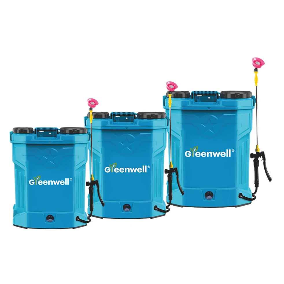 
 Greenwell hot sale 16 liter 20 liter 12v knapsack agriculture sprayer  