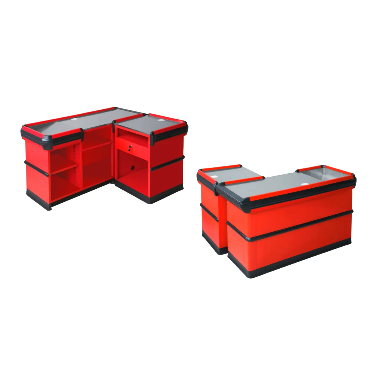 New Cash Register Counter Desk Latest Style Shopping Mall Can Be Assembled Supermarket Cashier