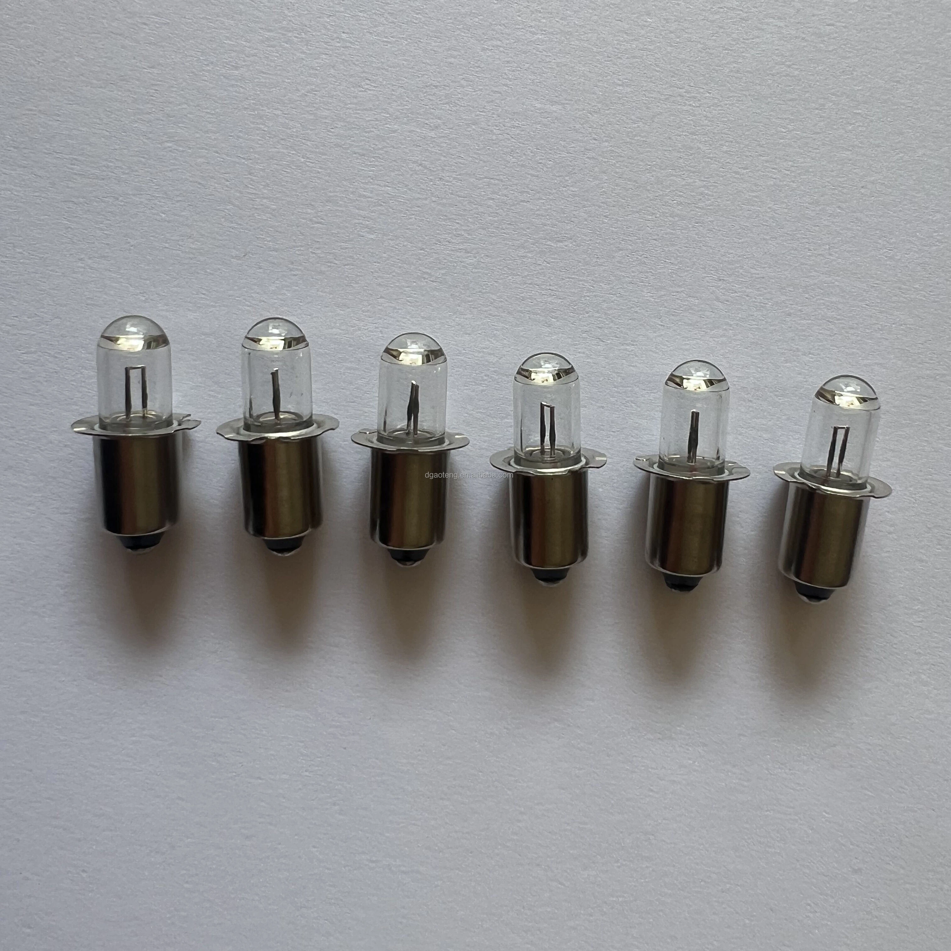 Gem Xenon Lamp Light Flashlight Bulb Power Light Part Xenon Flashlight Bulbs P13.5S Discharge Lamp