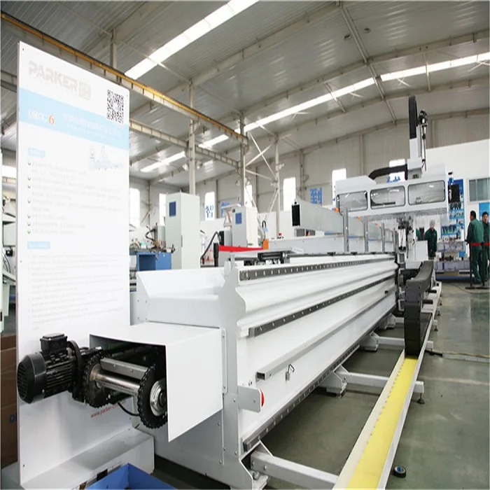 Aluminum CNC Machining center 4 axis drill mill machine