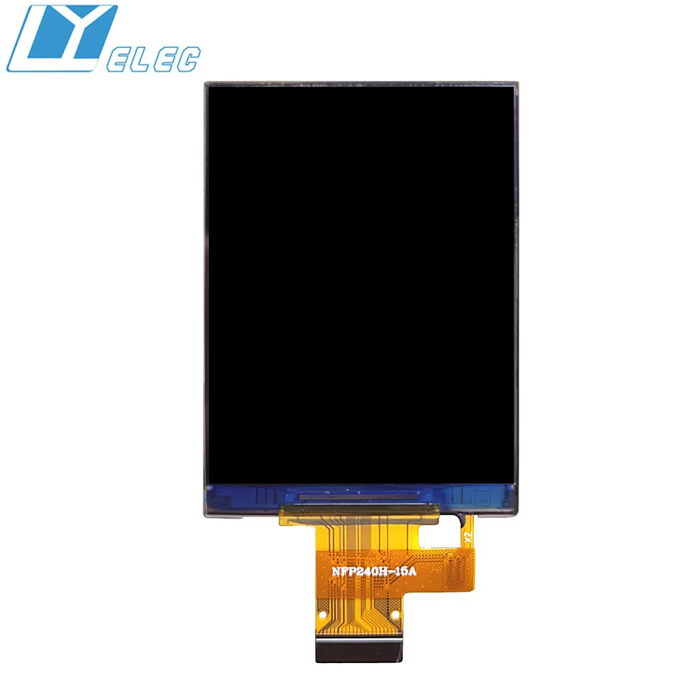 2.4 inch Industrial 240x320 Resolution 22 Pin LCD Panel MCU 8-bit/SPI4 Color Full Viewing Angle LCD Display IPS TFT Screen