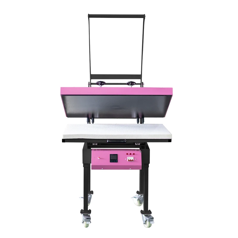 80x100 manual large sublimation heat press for t-shirt