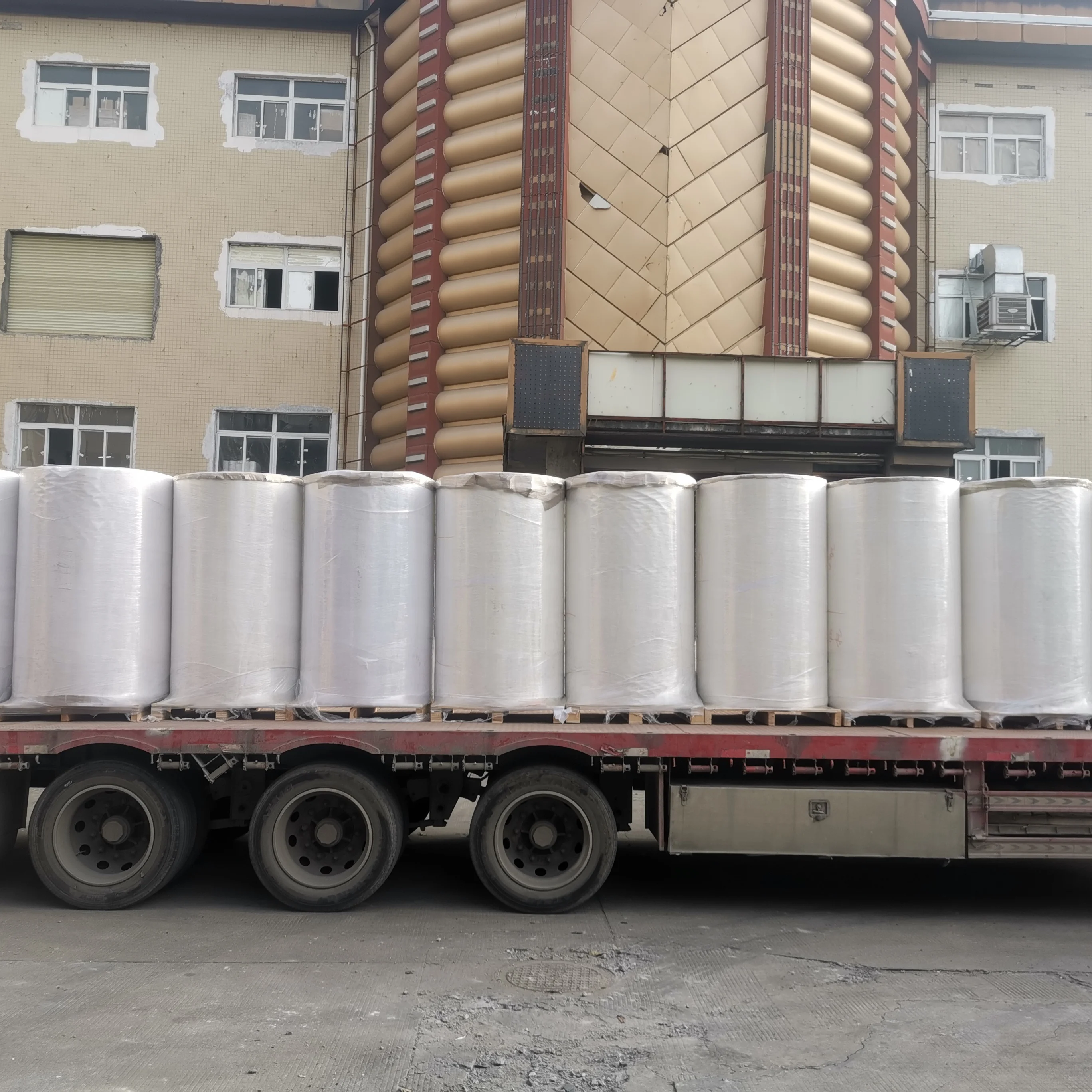 Jumbo label  Direct Thermal Label Material Sticker Custom Adhesive Sticker for Factory and Craft Use Large Roll Material