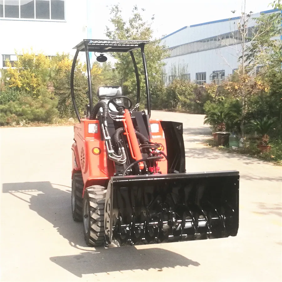 DY620 mini articulated wheel loader with many attachments