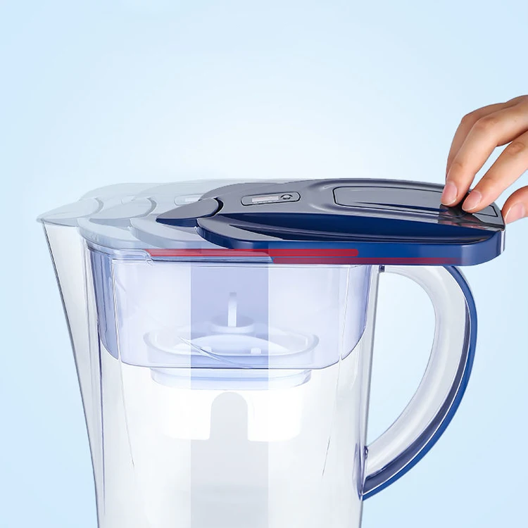 Portable Household Kitchen Pitcher 3.5L Alkaline Water Filter Purifier Pitcher Jug With Carbon Filter