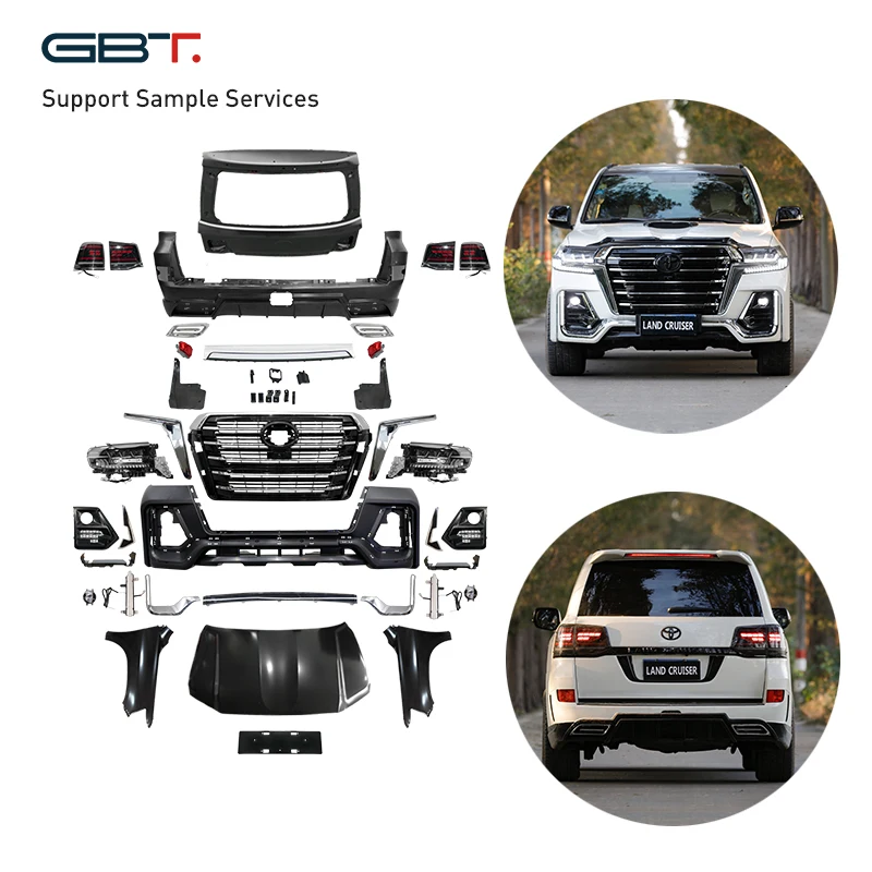Аксессуары для модификации автомобиля GBT, комплект кузова Facelift для 2008-2015 Toyota Land Cruiser 200, комплект кузова LC200, обновленные комплекты