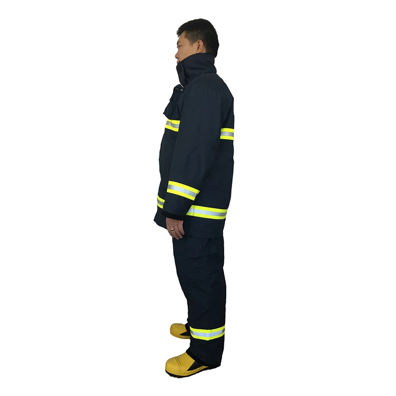 Different Types Fire Rescue Using Firefighter Gear