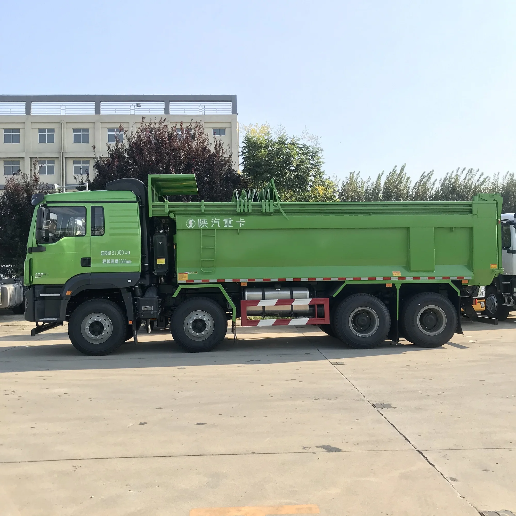 Shacman 375HP 371HP 10 колес 12 колес 6X4 8X4 LHD Rhd самосвал разгрузка