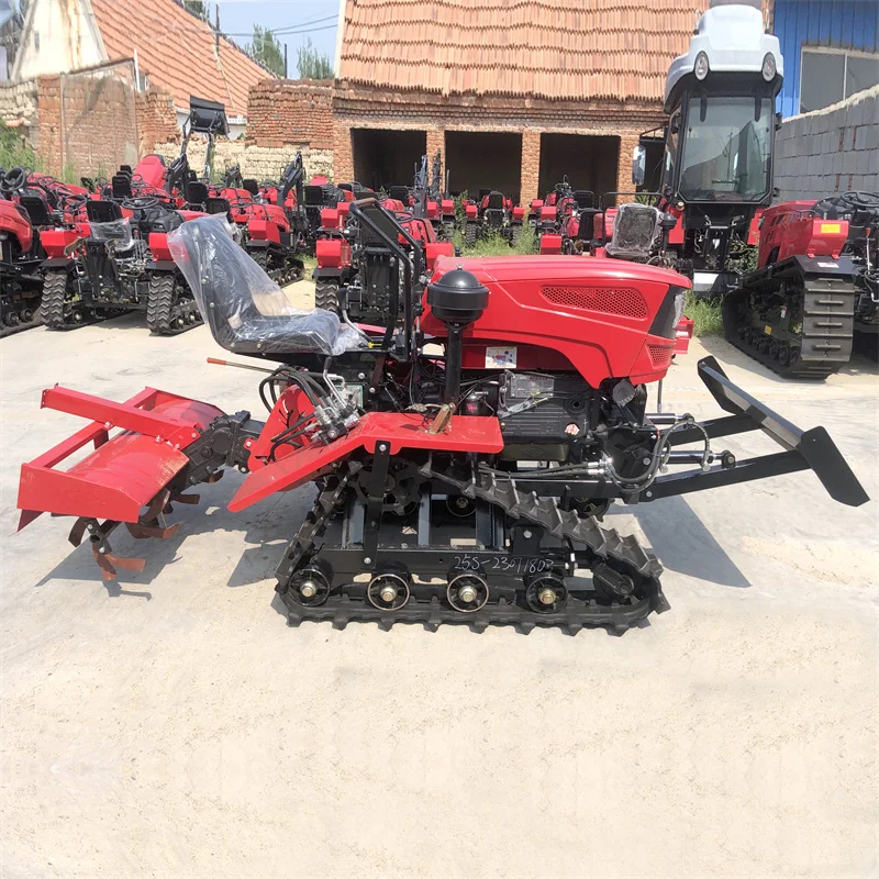 Agriculture Rotary Tractor Agricultural Multifunctional Rotary Tractor Ploughing Rotary Tiller