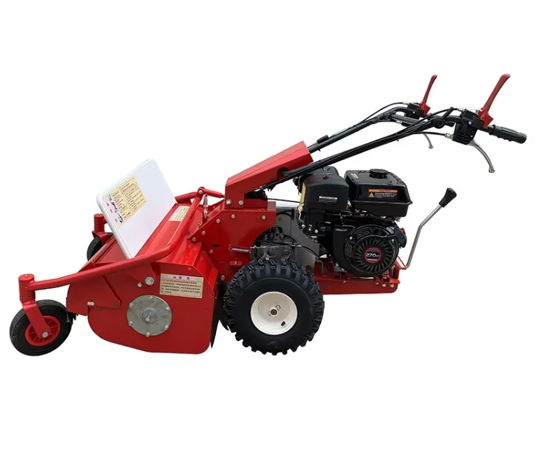 Cisivis Hot Sale High quality cost effective walking behind flail lawn mower for weed brushwood and hard grass