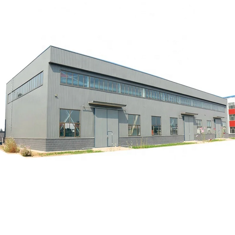 Light Shed Metal Frame Steel Structure Warehouse from Qingdao China