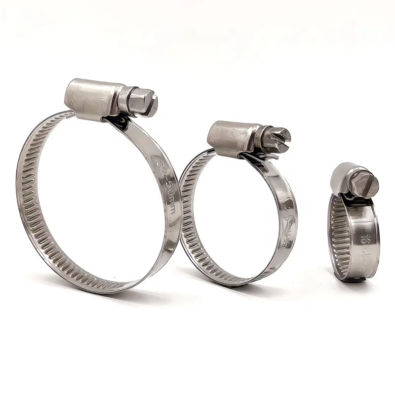 9mm Band width W4 German Type Hose Clamp accepting manufacturer with Rohs Certificate