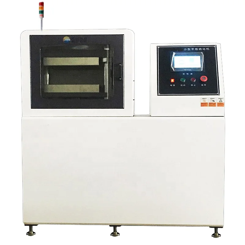 PLC Touch Screen Rubber Flat Vulcanizing Machine Flat Plate Vulcanizer