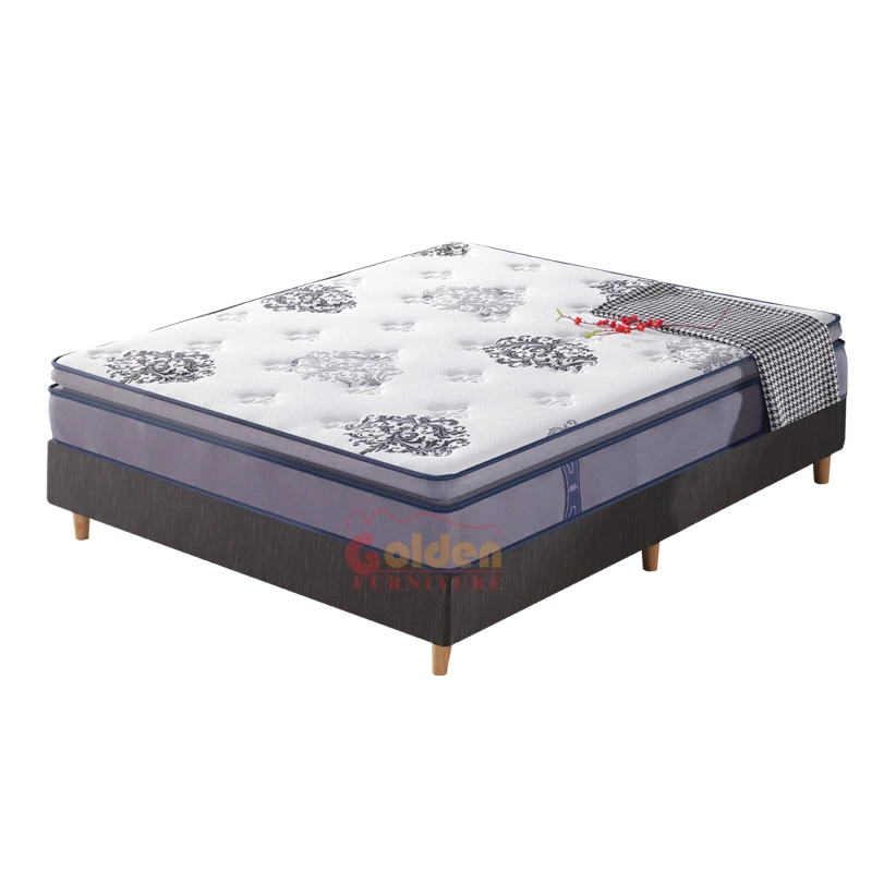 Hotel Home Memory Foam Pocket Spring Mattress High Density Foam Home Furniture Bedroom Furniture Spring Mattress