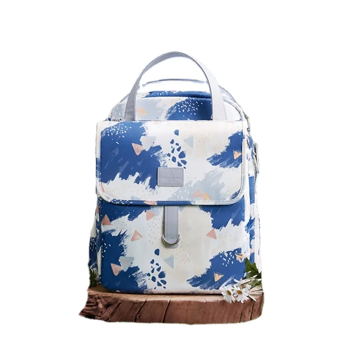 CL New mommy Diaper Large Capacity travel Nappy diaper backpack waterproof anti-loss maternity bag handbags for moms