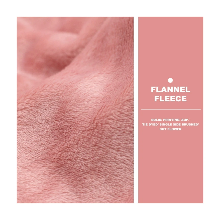 Good Quality And Price Of Towel Fabric Flannel Fleece
