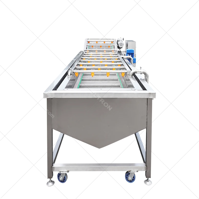 Fruit Vegetable Processing Machines Air Washing Drying vegetable washer fruit washing machine