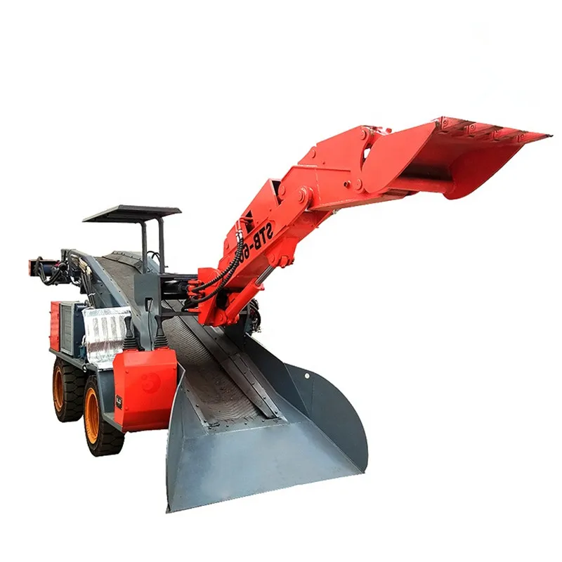 Wheel conveyor Type Mucking Loader Machine equipment Underground Mining scraper