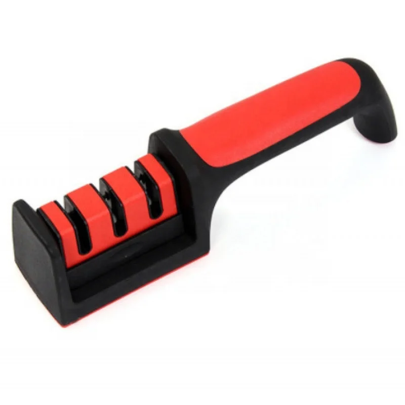 Multi-functional three-stage whetstone Home kitchen knife sharpener